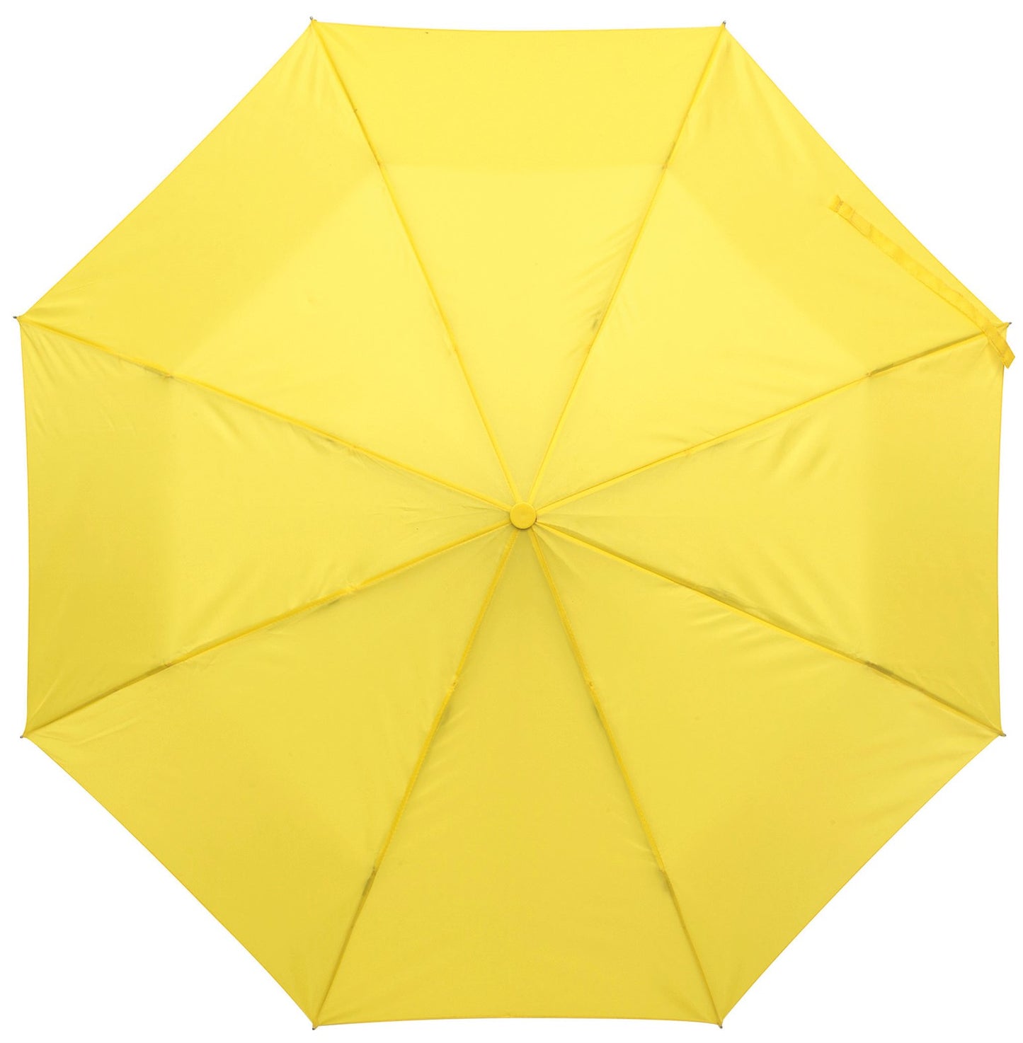 Κίτρινη ομπρέλα βροχής, αυτόματη, μίνι.
