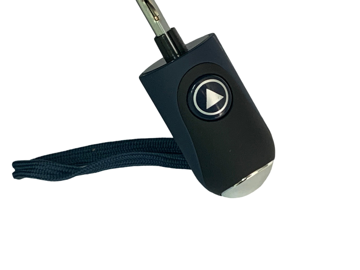 Μπλε μαρίν ομπρέλα βροχής, σπαστή, αυτόματη, με πολύ όμορφη λαβή.