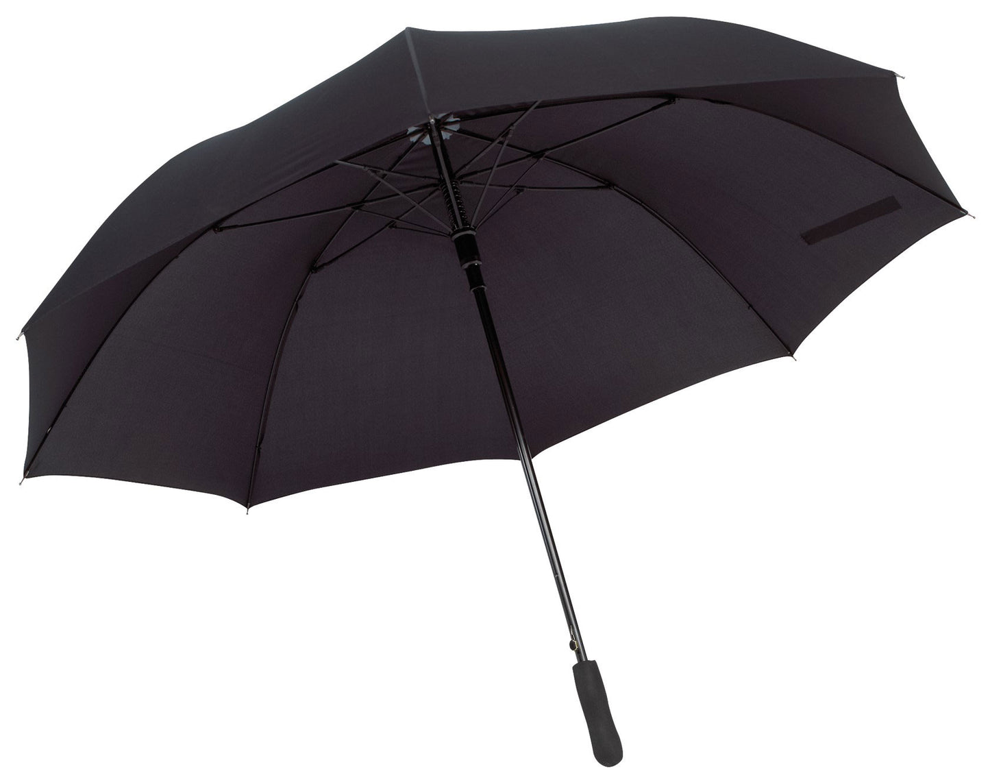 Μαύρη ομπρέλα βροχής, συνοδείας, μακριά, αντιανεμική.