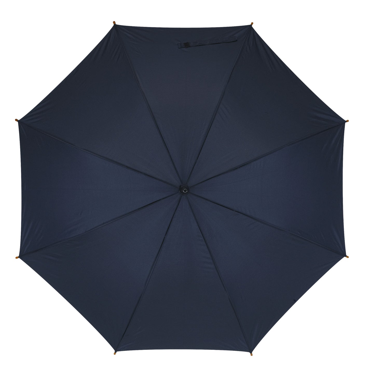 Μπλε μαρίν ομπρέλα βροχής, από αθρακόνημα.