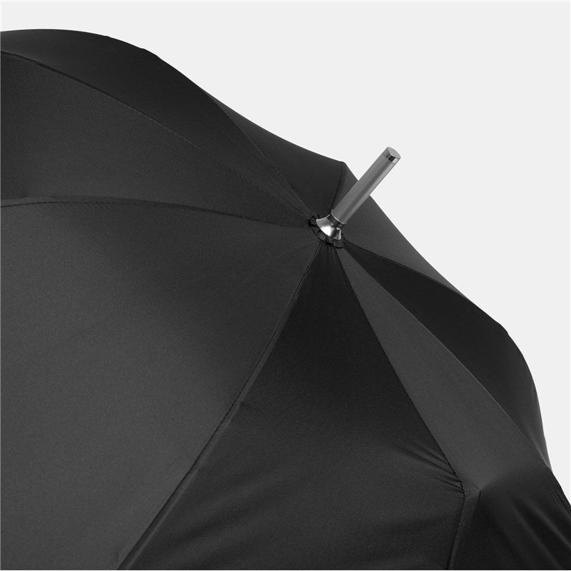 Μαύρη/Ασημί. Ομπρέλα για τον ήλιο και την βροχή! (κωδικός 01-03-0537).