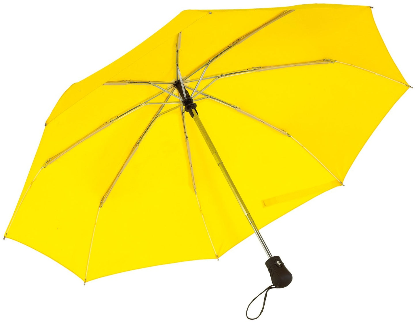 Κίτρινη Ομπρέλα βροχής, μίνι, Αντιανεμική και Twinmatic (κωδικός 01-01-0200).
