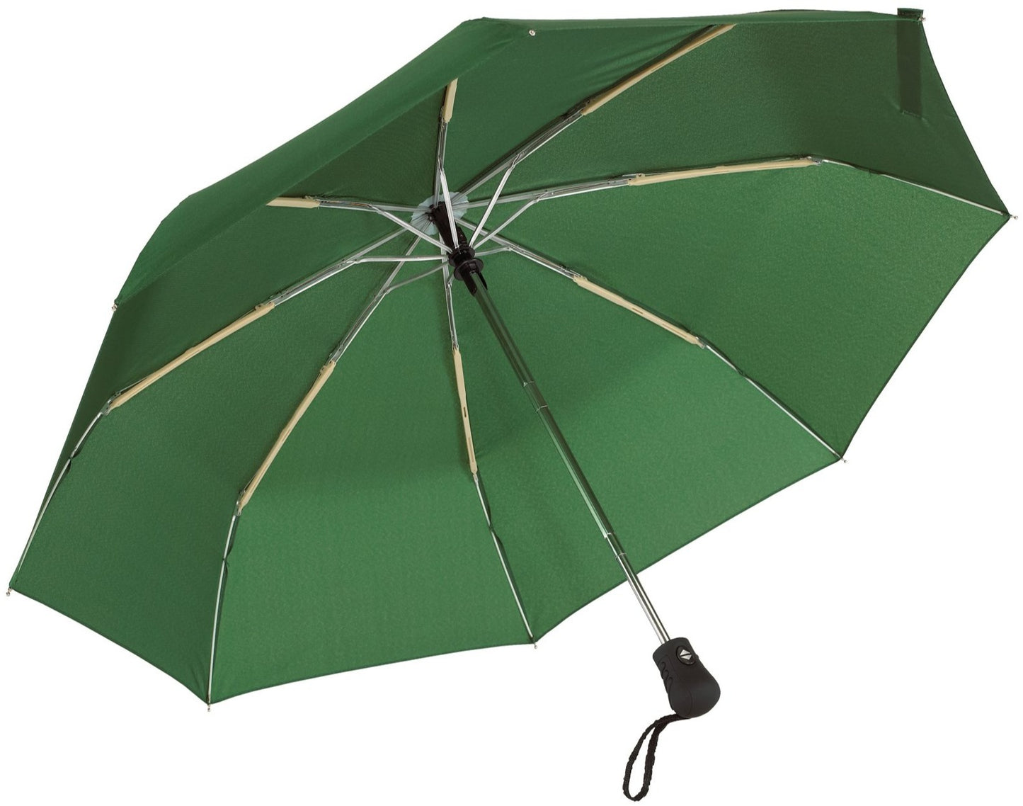 Πράσινη (μεσαίο) Ομπρέλα βροχής, μίνι, Αντιανεμική και Twinmatic (κωδικός 01-01-0200).
