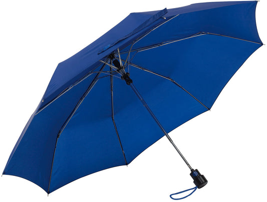 Μπλε ρουά ομπρέλα βροχής, αυτόματη μίνι.