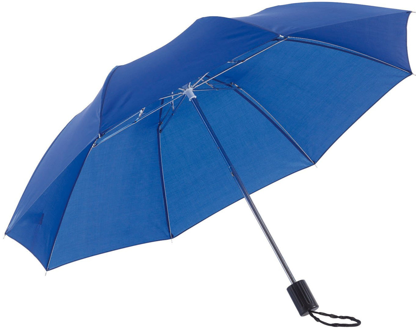 Μπλε ρουά ομπρέλα βροχής, παιδική, σπαστή, απλή, και σε πολλά χρώματα.