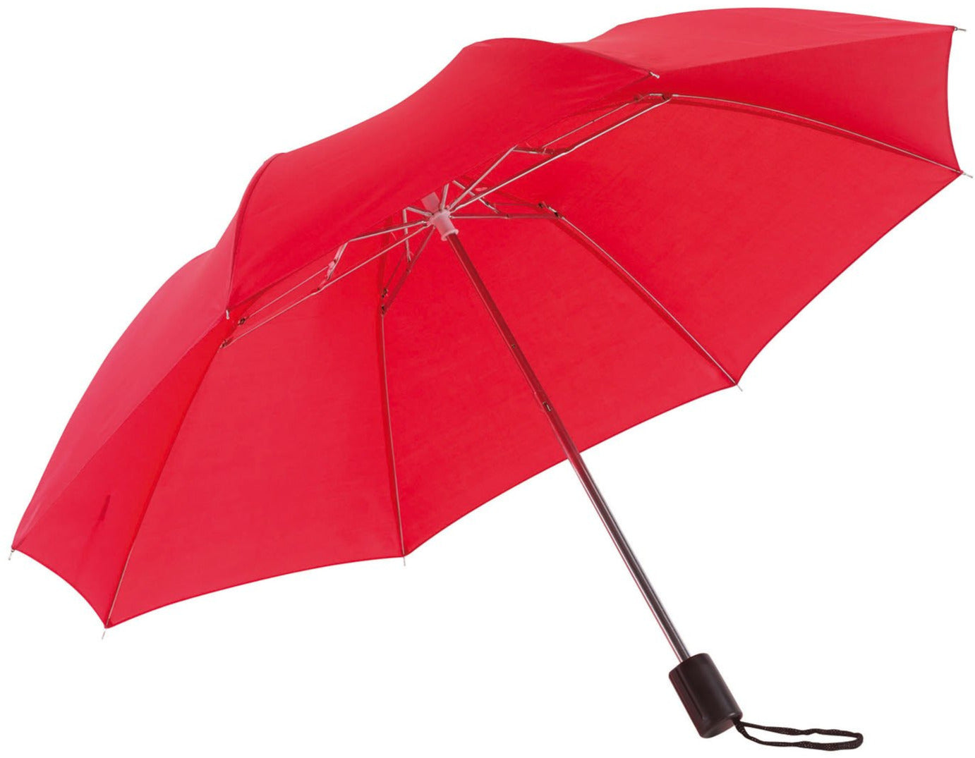 Κόκκινη παιδική ομπρέλα βροχής, σπαστή, απλή, και σε πολλά χρώματα.