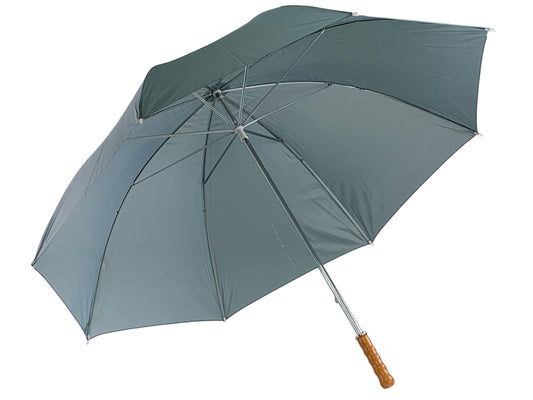 Γκρι σκούρο, ομπρέλα συνοδείας με 8 διπλές ακτίνες.