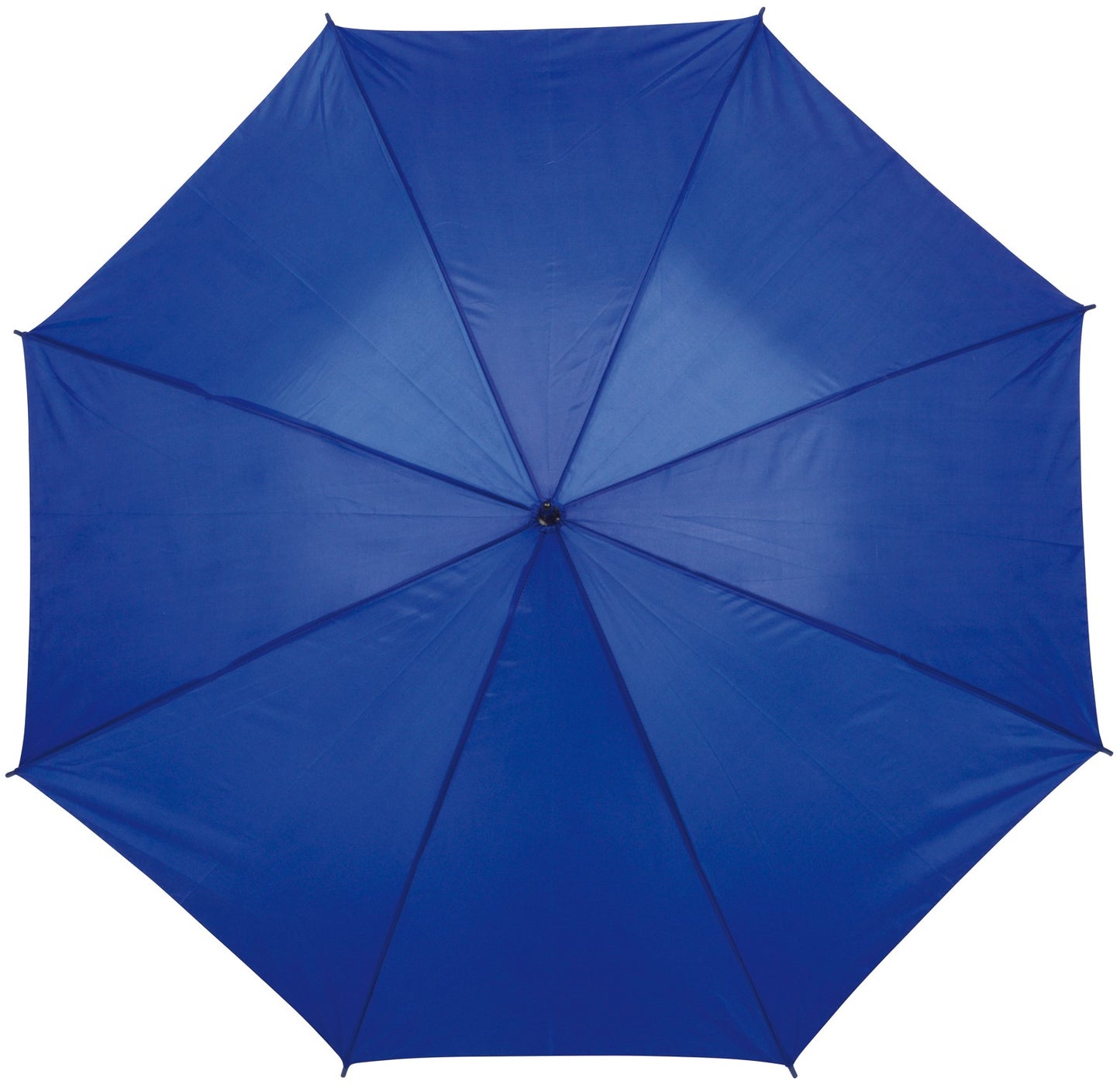 Μπλε ρουά ομπρέλα βροχής, μακριά, αυτόματη.