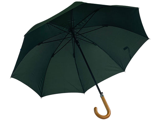 Πράσινο Σκούρο. Μακριά Ομπρέλα Βροχής Συνοδείας Αυτόματη (Κωδ.01-03-0516)