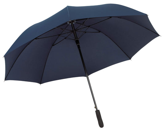 Μπλε μαρίν ομπρέλα βροχής, συνοδείας, μακριά, αντιανεμική.
